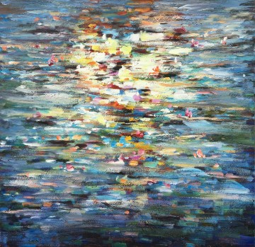 Water Memory wall art texture Oil Paintings